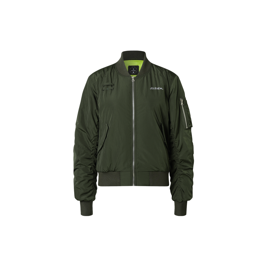 Wool Insulated Bomber Jacket