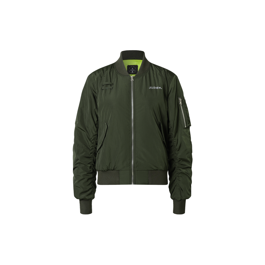 Wool Insulated Bomber Jacket