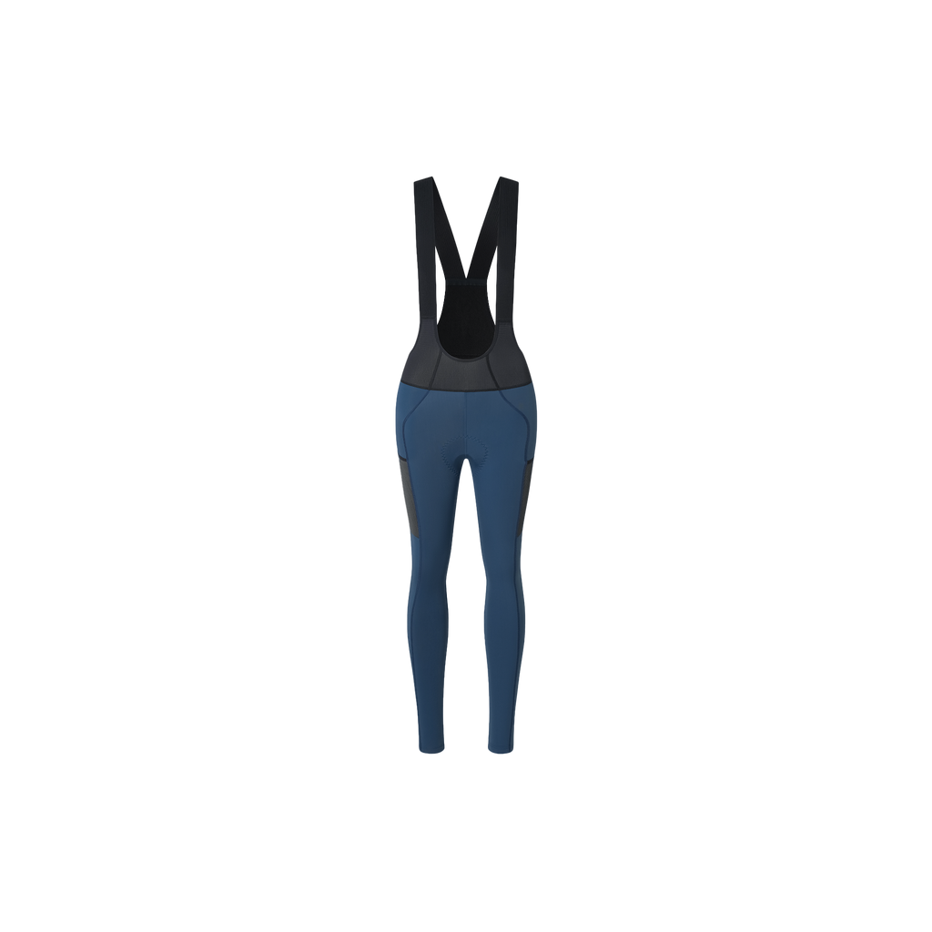 Y Back Thermal Brushed Bib Tights